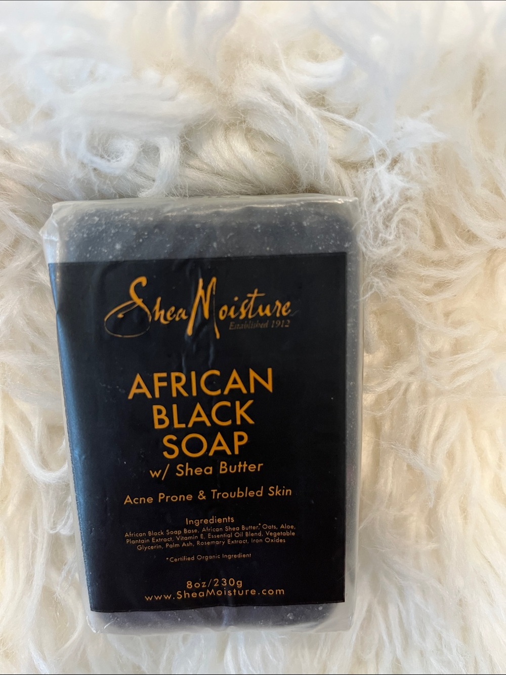 Shea Moisture African Black Soap Bar